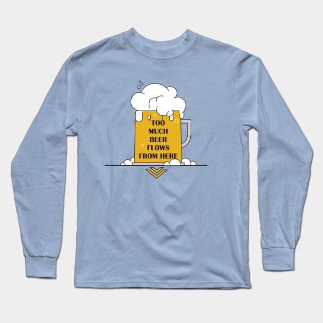 Beer lover :  party wear Long Sleeve T-Shirt by Grafit2020